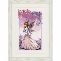 Counted Cross Stitch Kit &quot;Lilac Fairy&quot; By Vervaco - £63.30 GBP