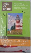 Lighthouse Let Your Light Shine 12.5&quot; X 18&quot; Garden Porch Flag Free Shipping - £6.26 GBP