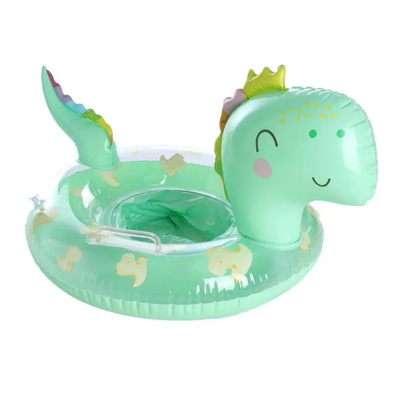 Kids Swimming Float with Cute Cartoon Dinosaur Shape Swimming Ring Pool Float - £15.77 GBP+