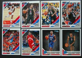 2019-20 Panini Donruss Los Angeles Clippers Base Team Set 8 Basketball Cards - £3.12 GBP