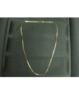 GOLD TONE Heavy LOOK   link 30&quot; FAUX GOLD Necklace BLING  - $277.58 MXN