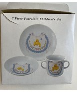 Infant Children&#39;s 3 PC. DISH SET MADE IN JAPAN Hunson&#39;s Bay Company Canada - $19.35 CAD
