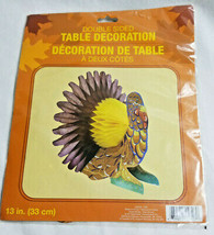  Tissue Turkey Thanksgiving Fall Autumn Happy Harvest Table Decorations - £10.19 GBP