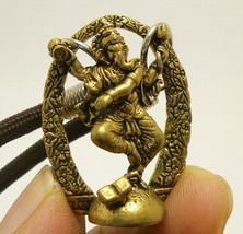 LORD GANESHA PENDANT HINDU GOD OF SUCCESS GANAPATI VINAYAKA GANESH DEITY... - £20.71 GBP