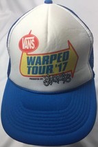 VANS Warped Tour 2017 Mesh Poly Trucker Hat Cap Snapback - £11.81 GBP