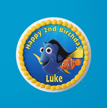 Round Edible Cake Topper for kids - £8.77 GBP