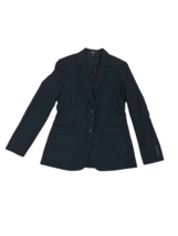 THEORY Womens Blazer Wylla Solid Black Size US 4 H0101105 - £134.77 GBP