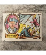 1961 Fleer Pirates Bold Card  # 1 Rod Mason 1747-1788 (VG/EX) - £10.49 GBP