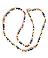 NEW Polished Gemstone &amp; Crystal Healing Power Necklace Hematite Jasper M... - $14.84