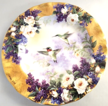 Hummingbird Collector Plate Lena Liu Delicate Treasures Crown Jewels 1999 Vintag - £18.36 GBP