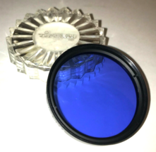 Tiffen 52mm 80A Lens Filter Blue Made in USA with Hard Plastic Case Pre Owned - $14.01