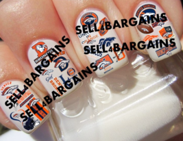 48 New 2025 Denver Broncos 24 Different Designs》Salon Quality Nail Art D... - $23.75