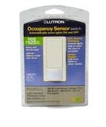 Lutron Motion Sensor Switch Single Pole MS-OPS2H-LA  Light Almond - NIP - $18.28 CAD