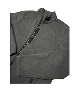 LL Bean Mens Fleece Sweater Zip Jacket Sz L Tall Gray 293888 - €23,17 EUR