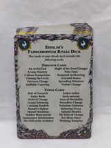 Warhammer Underworlds Wyrdhollow Ephilim Pandemonium (32) Card Rivals Deck  - $406.00 MXN