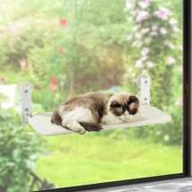 Cat Window Perch Foldable, Safest Cat Window Hammock with 4 Strong Sucti... - £19.25 GBP