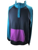 Edgar + Ash Men Sweater Pullover Quarter 1/4 Zip Cotton Spandex Stretch XL - £7.87 GBP