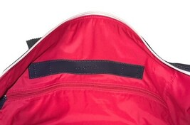 Lacoste Navy Duffle Bag Travel Gym Weekender Shoulder Strap New image 5