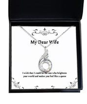 Wife for Wife, I Wish That I Could be The one who brightens Your World and, Cute - £39.52 GBP