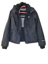 Abercrombie Kids Girls Small Winter Hooded Jacket Size Slim Fit Warm - $21.52