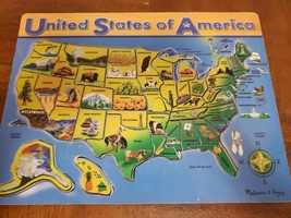 Melissa and Doug United States Of America Puzzle - $6.95