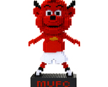 Fred the Red (MUFC Mascot) Brick Sculpture (JEKCA Lego Brick) DIY Kit - £61.35 GBP