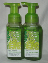 Bath &amp; Body Works Gentle Foaming Hand Soap Lot Set of 2 FIJI WHITE SANDS ess oil - £19.55 GBP
