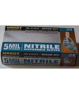 Hardy 5mil Nitrile Disposable Industrial Gloves - Powder-Free 100Pc Med ... - $34.00