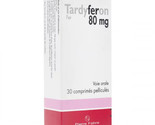 TARDYFERON 80mg - 30 tablets - $21.90