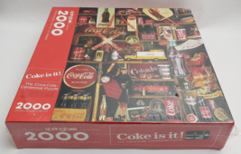 Vintage Springbok Coca Cola Centennial 1986 Coke Is It Puzzle 2000 New - £46.85 GBP