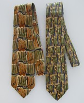 J. Garcia Men&#39;s Silk Tie Lot of (2) - £19.14 GBP