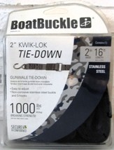 NEW BoatBuckle F12071 2&quot; Kwik-Lok Tie-Downs 100 LBS - $19.80