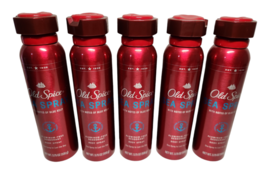 5x Old Spice Sea Spray w/ Blue Kelp Deodorant Body Spray 3.75 oz Discontinued - £92.99 GBP