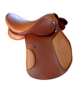Genuine Leather Jumping English Horse Saddle and Tack Size 17.5&quot; - $381.53 CAD