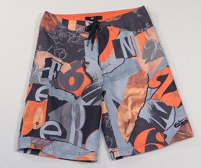 Nike 6.0 Orange Blaze Board Shorts Youth Boys 12 Waist 26 NWT - £21.89 GBP