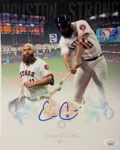 Evan Gattis signed Houston Astros 2017 World Series Champions 8x10 Photo- JSA - £39.19 GBP