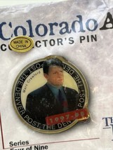 Marc Crawford Colorado Avalanche 1997-98 NHL Hockey Lapel Hat Pin Sports... - $5.95