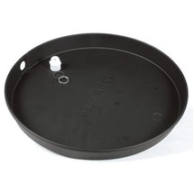 Camco 11460 22&quot; Id Plastic Drain Pan For Electing Water Heaters, Black - £37.70 GBP