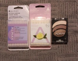 2 Almay Oil Free Makeup Eraser Liquid Filled Sticks &amp; 1 Eyeshadow (MK13/6) - £23.19 GBP
