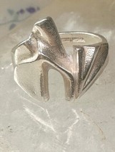 Bjorn Weckstrom ring size 6.25 band sterling silver women - £227.33 GBP