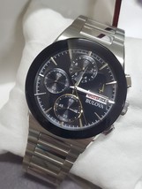 Bulova Men&#39;s Quartz Chronograph Silver-Tone Watch 41MM 96C149 $575 - £120.54 GBP