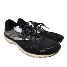 Brooks Adrenaline GTS 18 Mens 12.5 D Running Shoes 1102711D091 Black Silver - $34.24