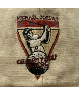 Vintage Michael Jordan Hat Celebrity Golf Tourney Strapback Cap Promo US... - £63.86 GBP