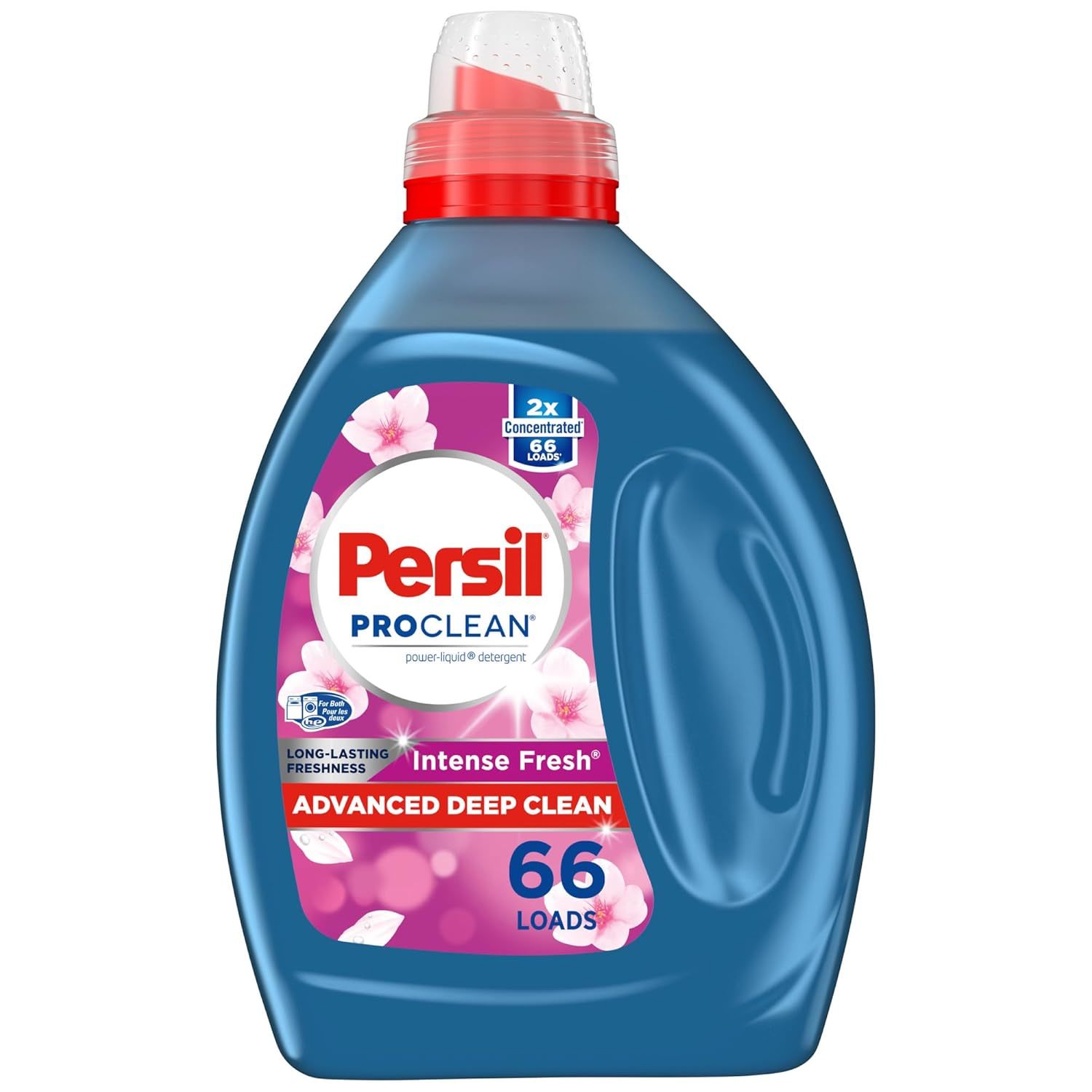 Persil Laundry Detergent Liquid, Intense Fresh Scent, High Efficiency (HE), Deep