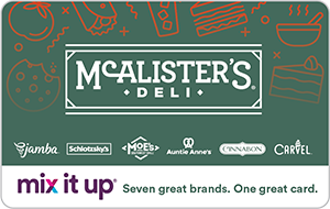 McAlister’s Deli – Mix It Up® - $5.00+
