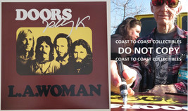 Robby Krieger signed The Doors L.A. Woman 12x12 album photo COA proof autograph - $395.99