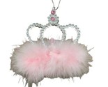 Seasons of Cannon Falls  Ornament Pink Princess Crown Christmas  With Tags - £5.95 GBP