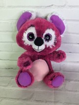 Peek A Boo Toys Koala Bear Plush Stuffed Animal Toy Purple Pink Glitter ... - $17.32