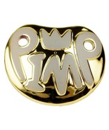 BILLY BOB GOLD PIMP CHILDRENS PACIFIER  baby pacifer teether TODDLER CHI... - £5.27 GBP