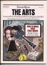 Saturday Review-The Arts #1 9/1972-1st issue-Leontyne Price-TV violence-VF - $109.13